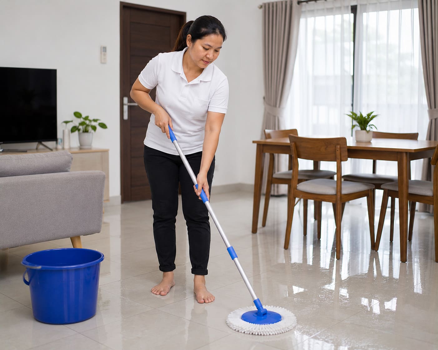 Cleaning Services PJ Mop Floor